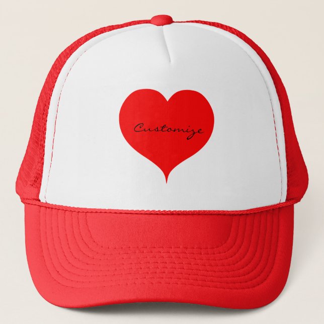 Casquette Red Hearts Valentine Thunder_Cove (Devant)