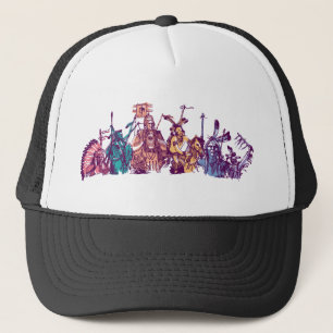 Casquette Red Native American