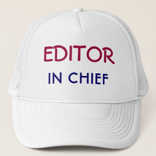 Casquette Rédacteur-en-chef