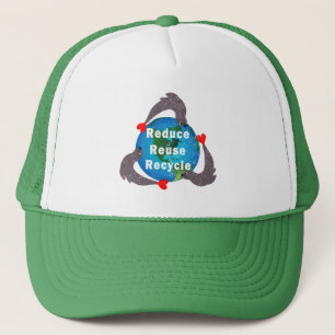 Casquette Reduce Reuse Recycle