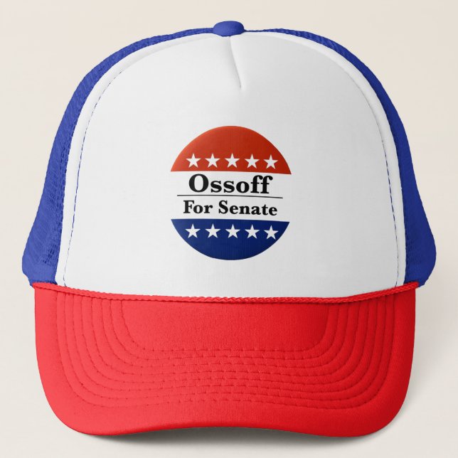 Casquette Réélire le sénateur géorgien Jon Ossoff en 2026 (Devant)