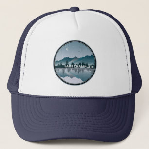 Casquette Réflexion du lac Champlain New York Vermont