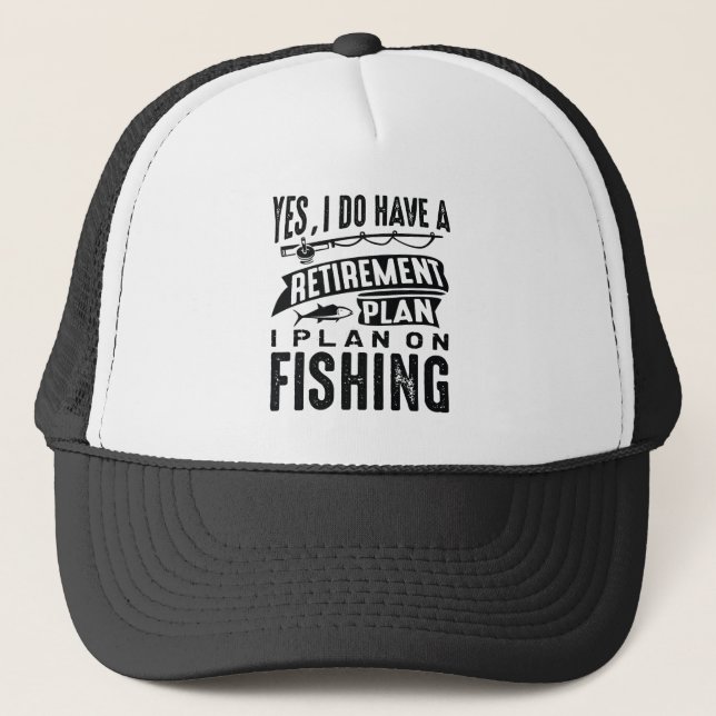 Casquette Régime de retraite Pêche (Devant)