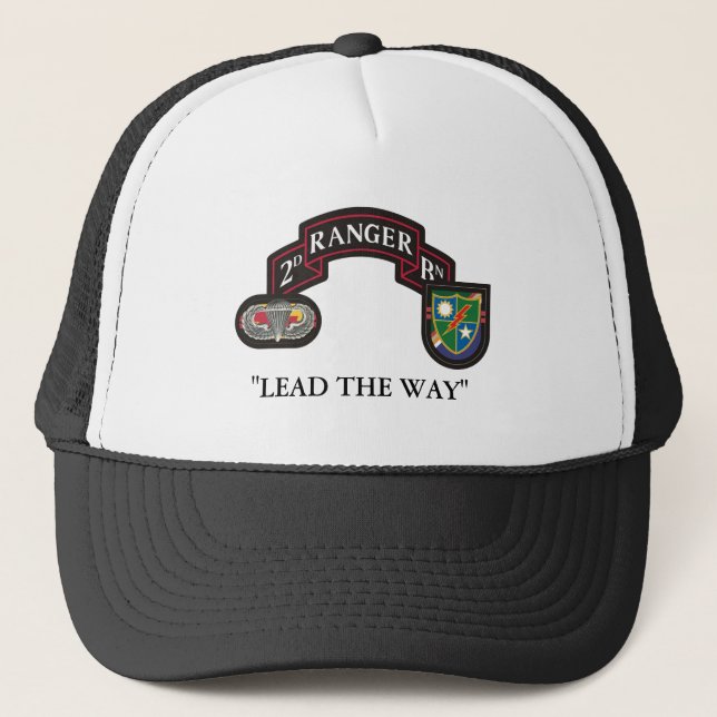 CASQUETTE RÉGIMENT DU 2E BATAILLE DU 75E RANGER (Devant)