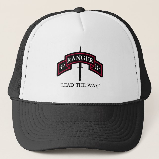 CASQUETTE RÉGIMENT DU 3E BATAILLE DU 75E RANGER (Devant)