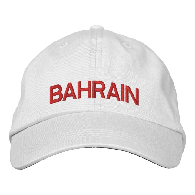 Casquette réglable Bahreïn (Devant)