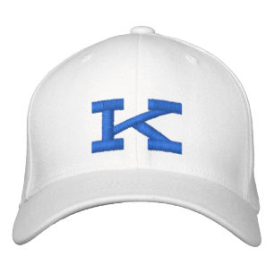 Casquette réglable en K monogramme