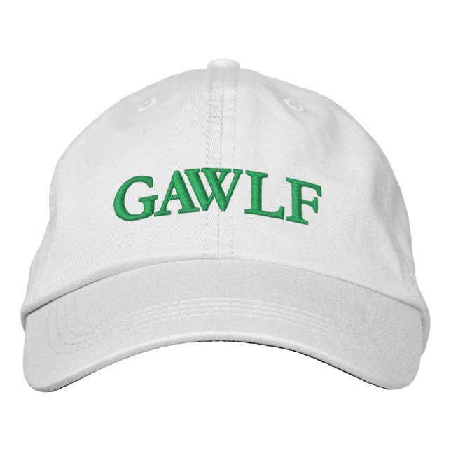 Casquette réglable personnalisé - GAWLF (Devant)