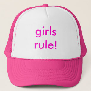 Casquette règle de filles !