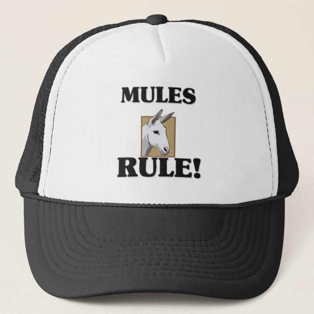 Casquette Règle de MULES ! (Devant)