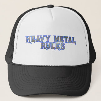 CASQUETTE RÈGLES DE MÉTAUX LOURDS