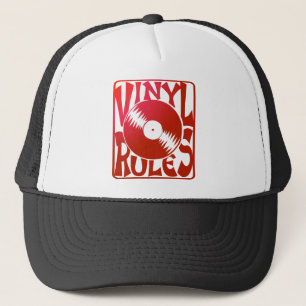 Casquette Règles rouges de vinyle, ok ?