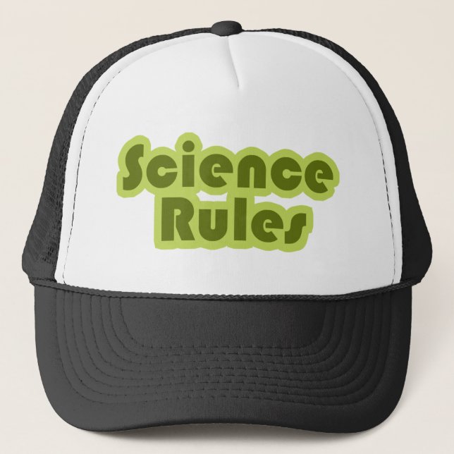 Casquette Règles scientifiques (Devant)