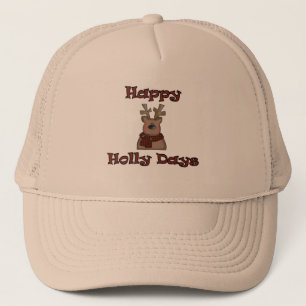 Casquette Reindeer Holly Days Tshirts et cadeaux