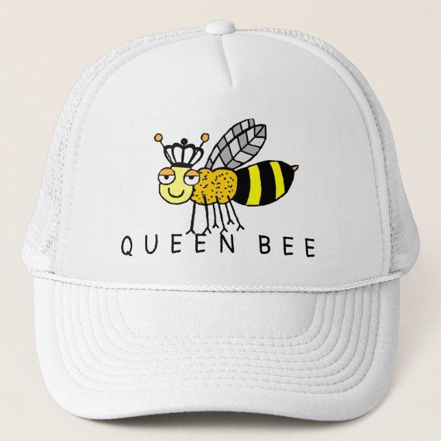 Casquette Reine Bee Couronne noire (Devant)