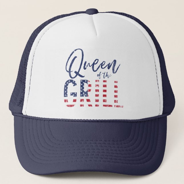 Casquette Reine du gril (Devant)
