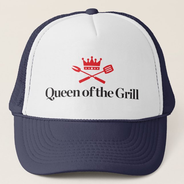 Casquette Reine du gril (Devant)