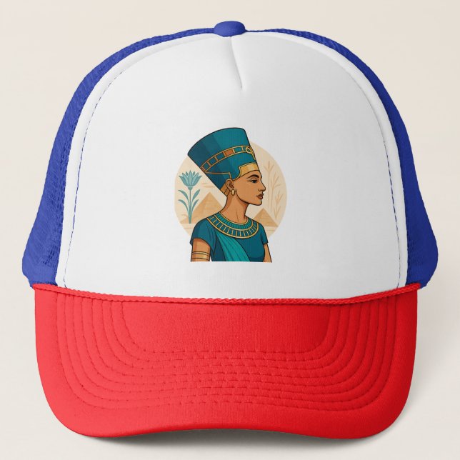 Casquette Reine Nefertiti - Beauté intemporelle de Legac ant (Devant)