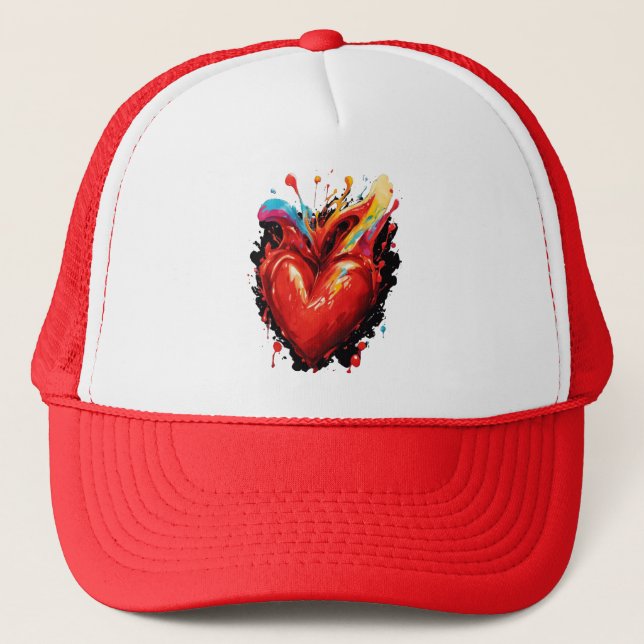 Casquette Rejoignez-La Avec Votre Coeur (Devant)