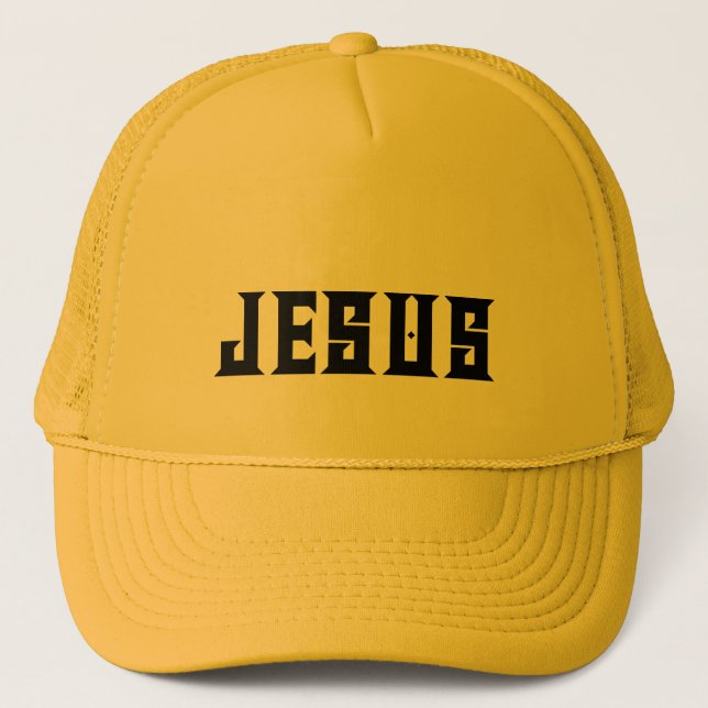 Casquette Religion foi chrétienne Jésus Nom (Devant)