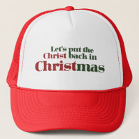 Remettons le Christ à Noël