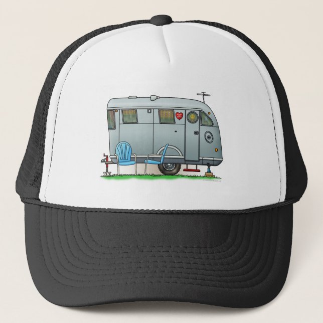 Casquette Remorque de campeur spartiate rv (Devant)