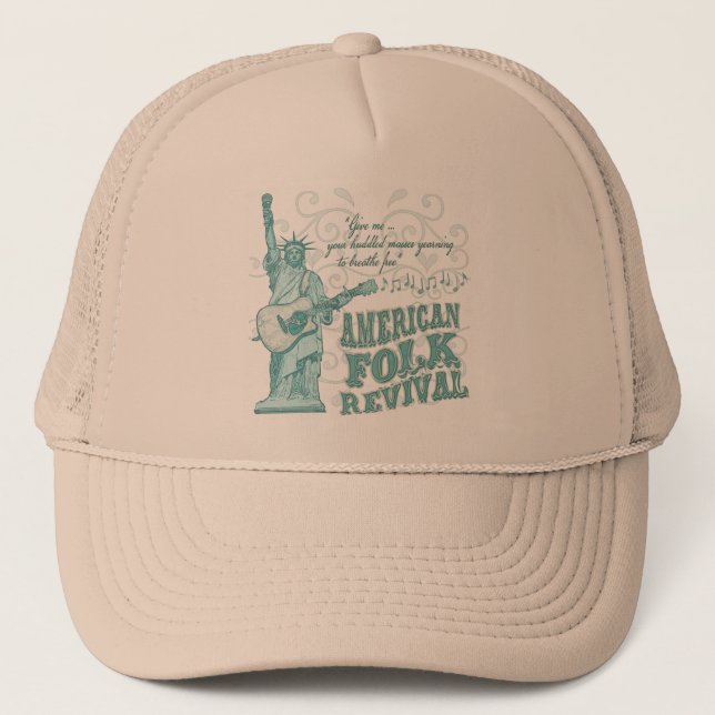 Casquette Renaissance folklorique américaine (Devant)