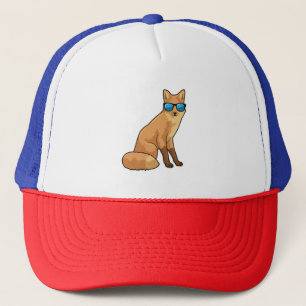 Casquette Renard avec lunettes de soleil