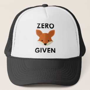 Casquette Renard zéro donné