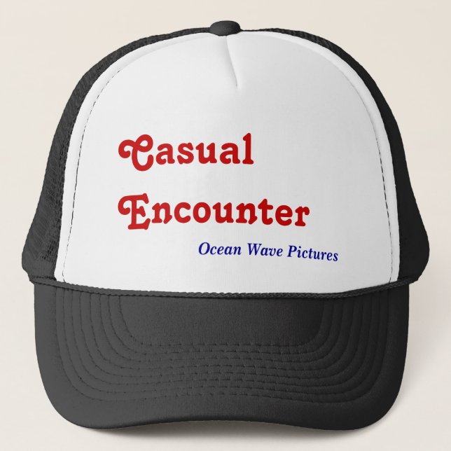 Casquette Rencontre décontractée, (Devant)