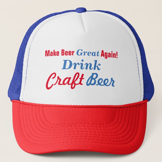 Casquette Rendez la bière grande encore (Devant)
