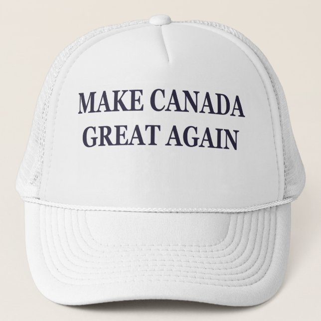 Casquette Rendez le Canada grand encore (Devant)