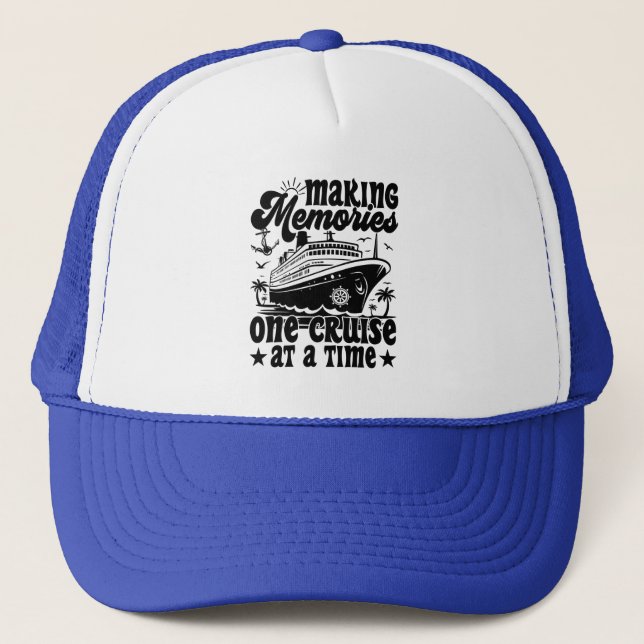 Casquette Rendre des souvenirs Un couple de croisières de cr (Devant)
