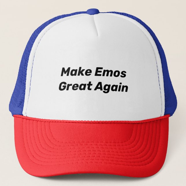 Casquette Rendre sa grandeur à Emos - Chapeau de camion (Devant)