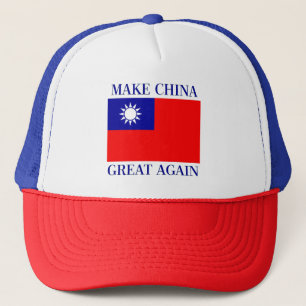 Casquette Rendre sa grandeur à la Chine - République de Chin