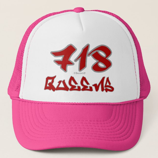 Casquette Rep Queens (718) (Devant)