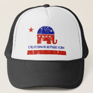 Casquette Républicain de la Californie affligé