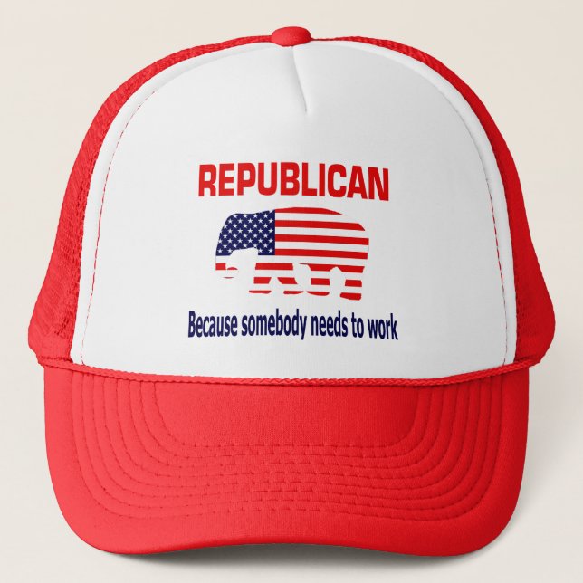 Casquette républicain de travail (Devant)