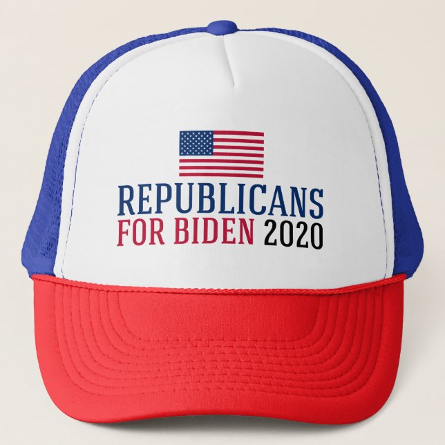 Casquette Républicains pour Biden 2020 (Devant)