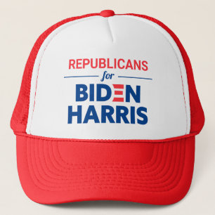 Casquette Républicains pour Biden Harris Texte personnalisé