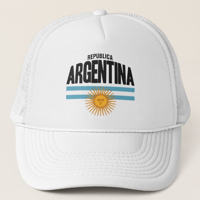Casquette République argentine (Devant)