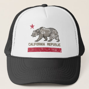 Casquette république de californie en détresse