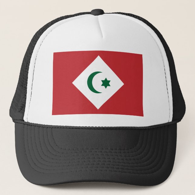 Casquette République du Rif, drapeau du Maroc (Devant)