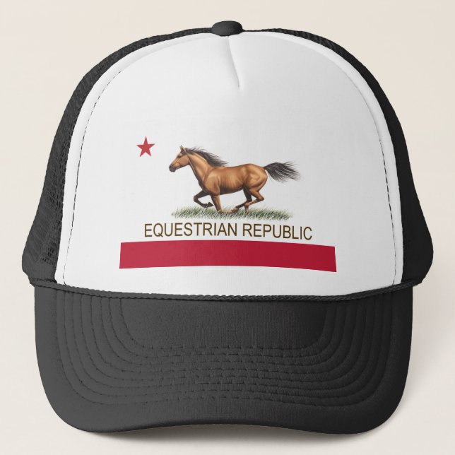 Casquette République équestre (Devant)