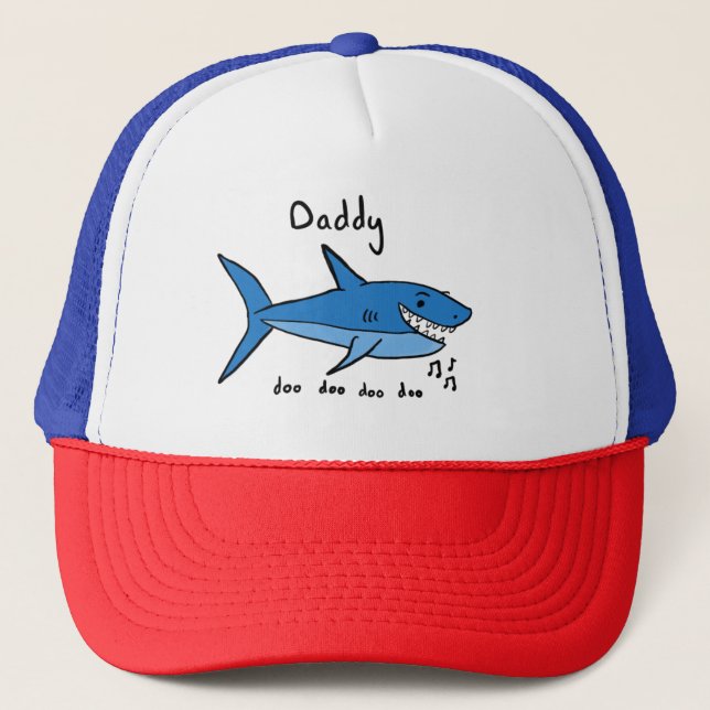 Casquette Requin de papa (Devant)