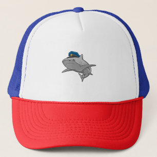 Casquette Requin en tant que policier Police