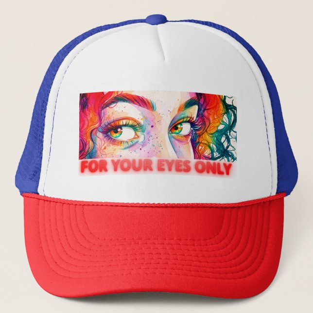 Casquette RÉservé à vos yeux seulement (Devant)