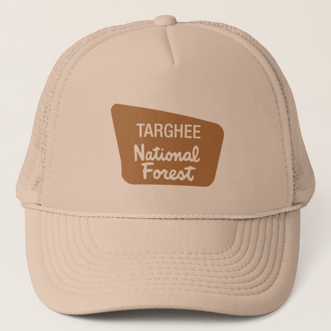 Casquette Réserve forestière de Targhee (signe) (Devant)