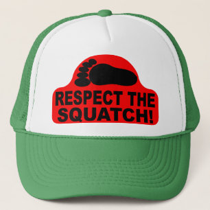 Casquette RESPECTEZ LE SQUATCH !  Ressemblez à un PRO en