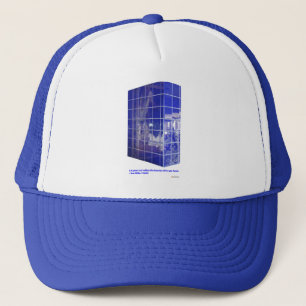 Casquette Ressort chaud, AR BlueTile Reflection Cadeaux